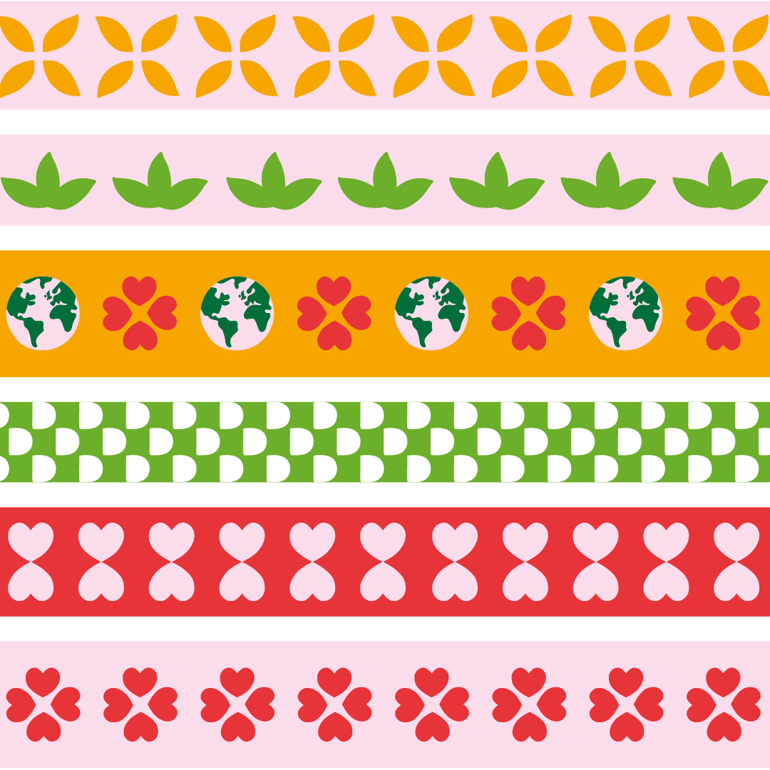 Brand pattern design by graft creative, Kirsty Grafton. Campaign identity, sheffield. Brand development, brand identity.